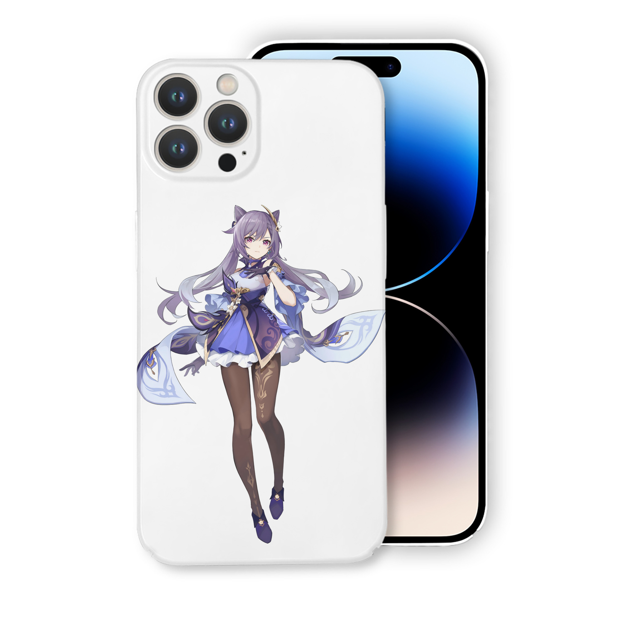 げんし神 刻晴 こくせい genshin Kokusei 【iPhone 14シリーズ対応】ハードケース